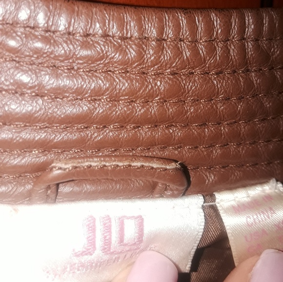 🚫SOLD🚫Brown leather jacket - Picture 3 of 4